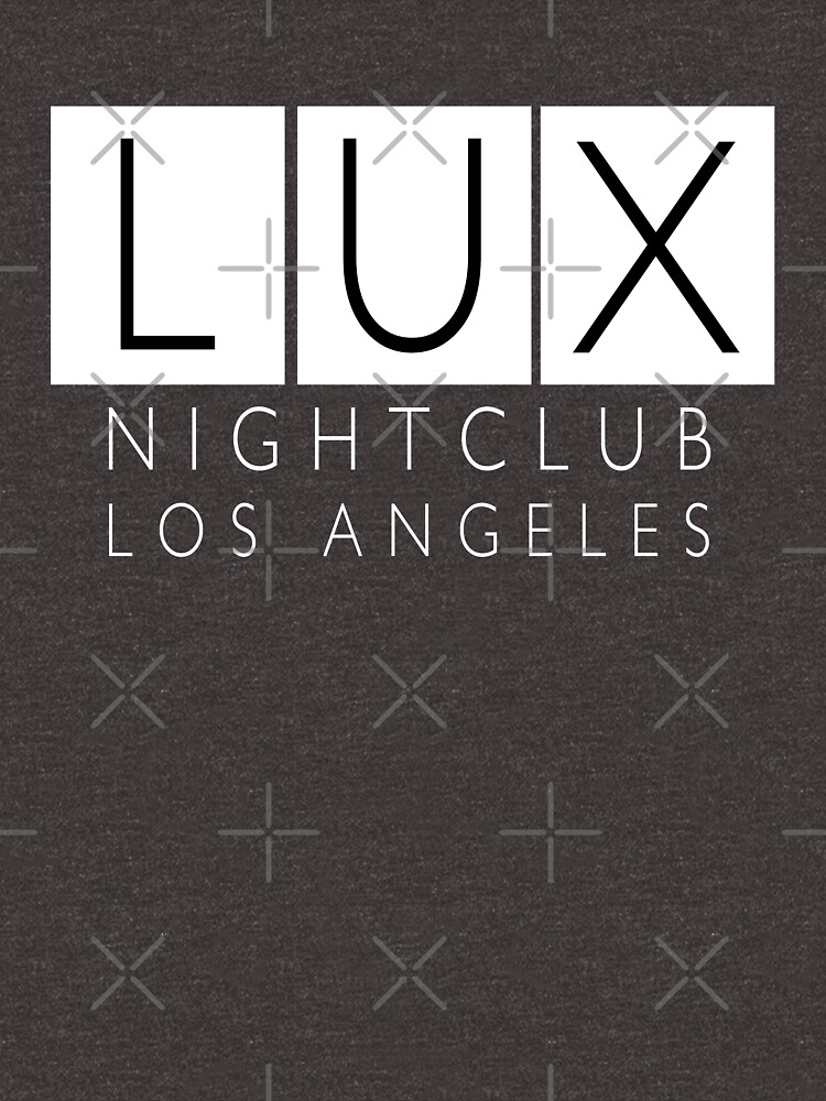 lux nightclub t shirt