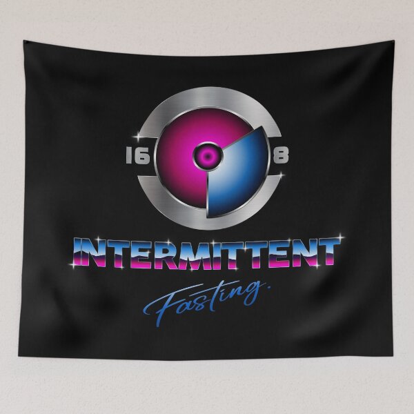 Item preview, intermittent fasting - retro designed and sold by infleims.