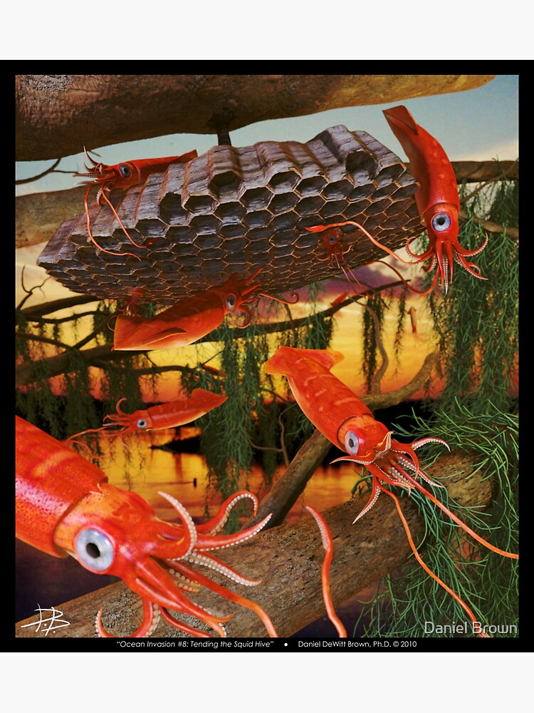 Ocean Invasion #8: Tending the Squid Hive by LaughingMantis
