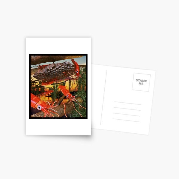 Ocean Invasion #8: Tending the Squid Hive Postcard