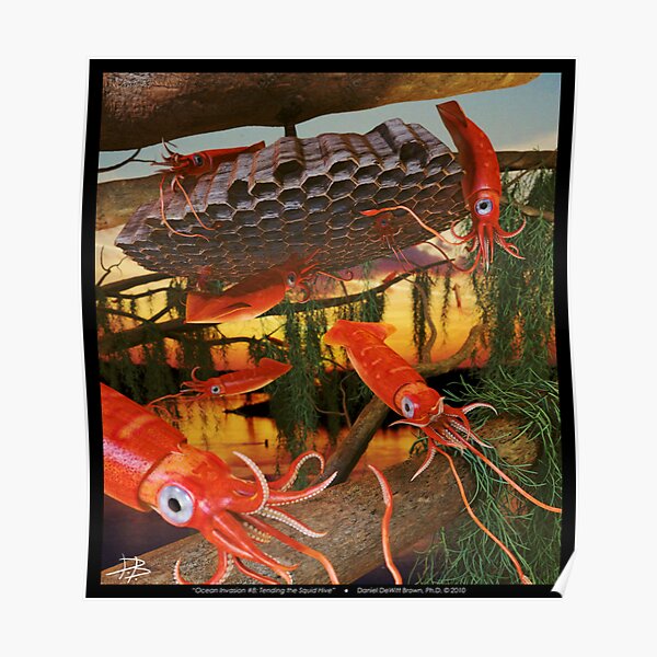 Ocean Invasion #8: Tending the Squid Hive Poster