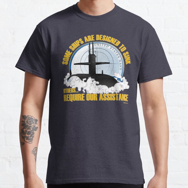Designed To Sink - Generic Submarine Classic T-Shirt