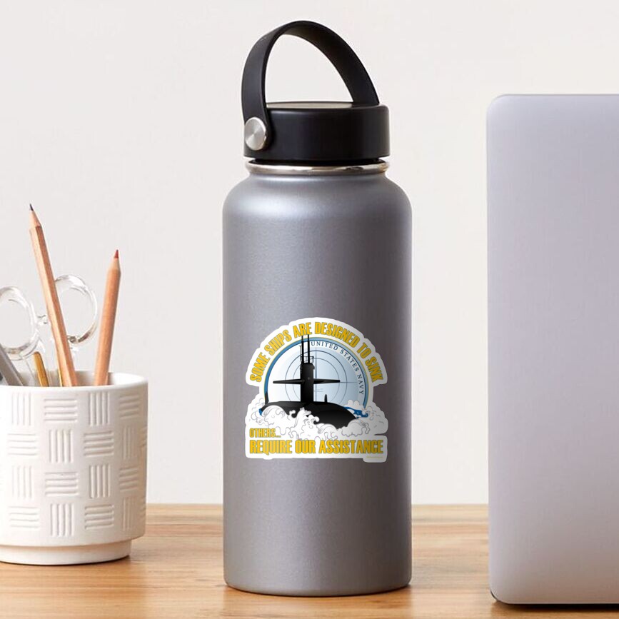 Designed To Sink - Generic Submarine Sticker