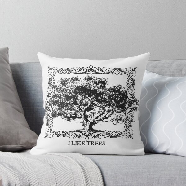 Item preview, I Like Trees: Charcoal Gray Version designed and sold by impishthreads.
