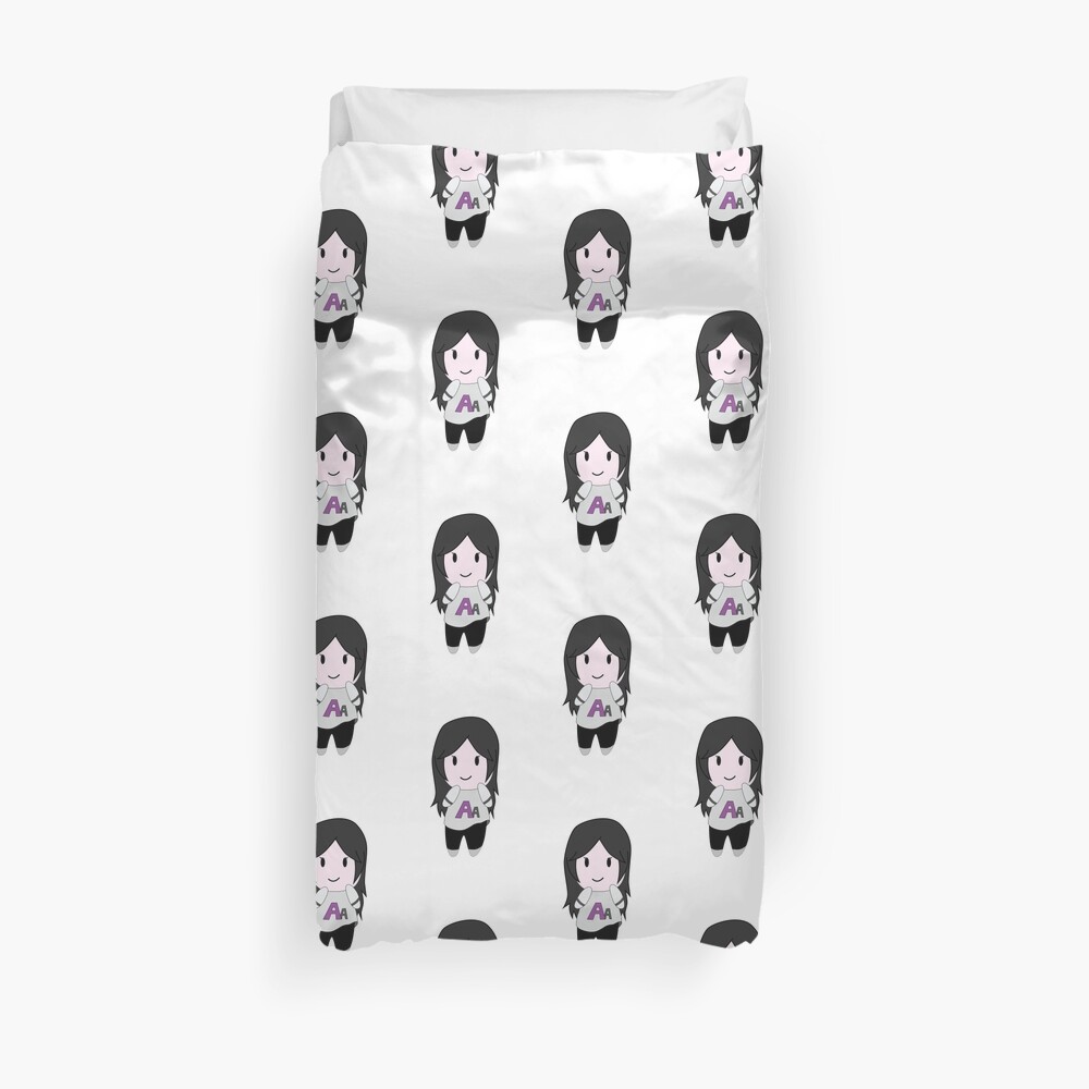 Autumn Asphodel Chibi Duvet Cover
