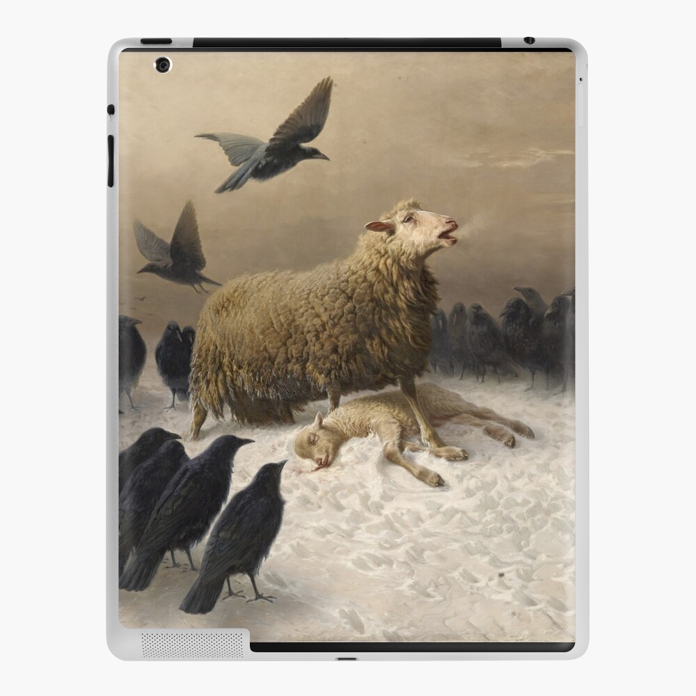 Anguish By August Friedrich Schenck 1876 10 Ipad Case Skin By Khajiitmonk Redbubble