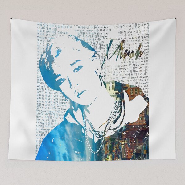 Item preview, Bang Chan Miroh Lyric Poster designed and sold by taeleesa.