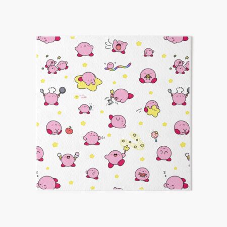 Kawaii Kirby Doodle Art Print – KiraKiraDoodles