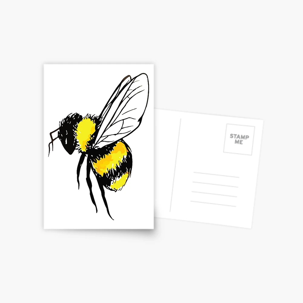 Bumble Bee Metal Stamp