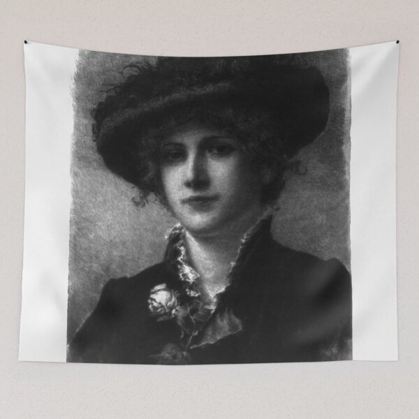 Item preview, A Tropical Flower - Frederick Dielman - 1891 designed and sold by CrankyOldDude.