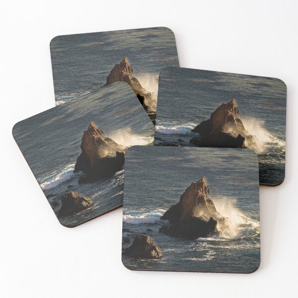 Item preview, Ocean wave in the golden hour designed and sold by Art in Nature.