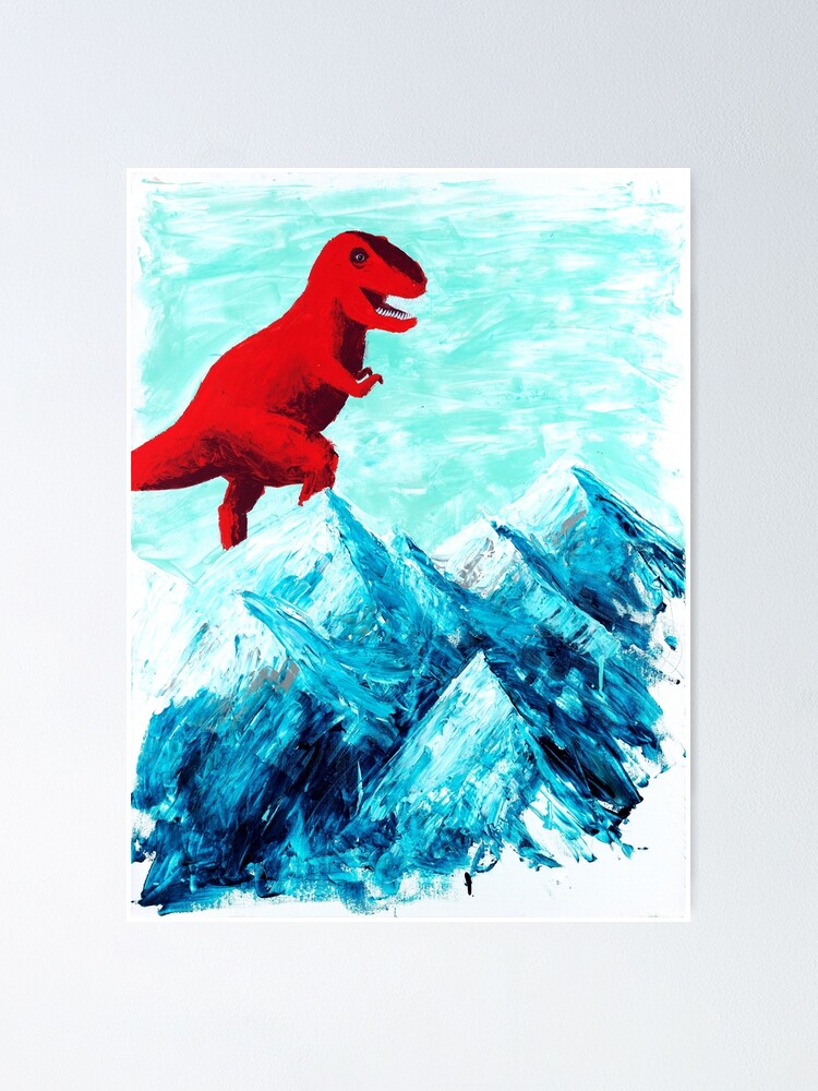 King Of The Mountain Poster By Belpatterson Redbubble