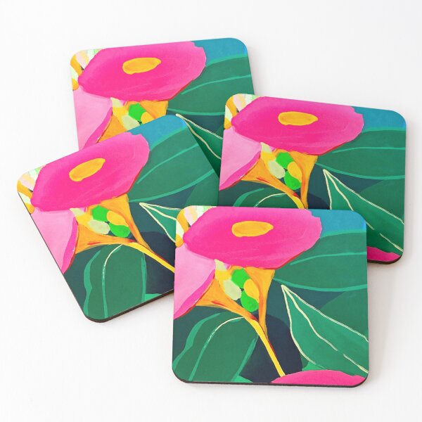 Item preview, Pink Gum Flowers by Leah Gay designed and sold by leahgay.