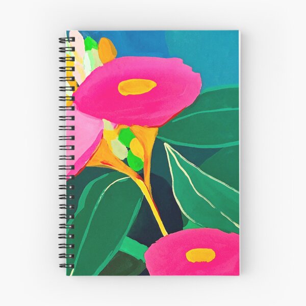 Item preview, Pink Gum Flowers by Leah Gay designed and sold by leahgordonartist.