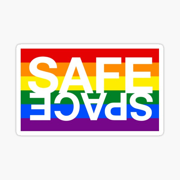 Artikel-Vorschau von Sicherer Raum Regenbogen, designt und verkauft von talkitoff.