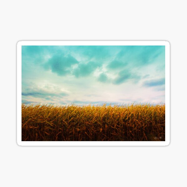 Autumn Fields Sticker