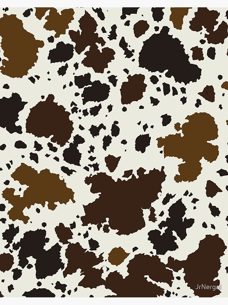 Cow cowhide leather texture background." Art Print Sale by | Redbubble