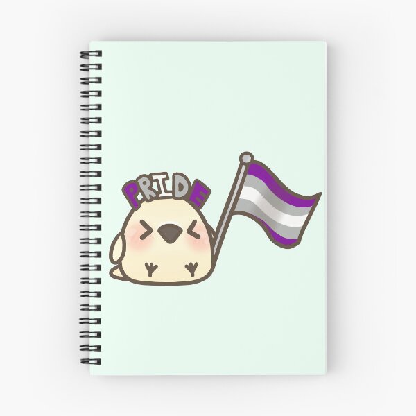 Item preview, Grey Asexual Pride Blirbo designed and sold by blirbos.