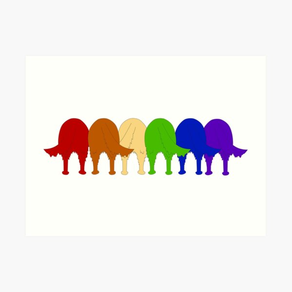 Golden Ratio Pride Art Print