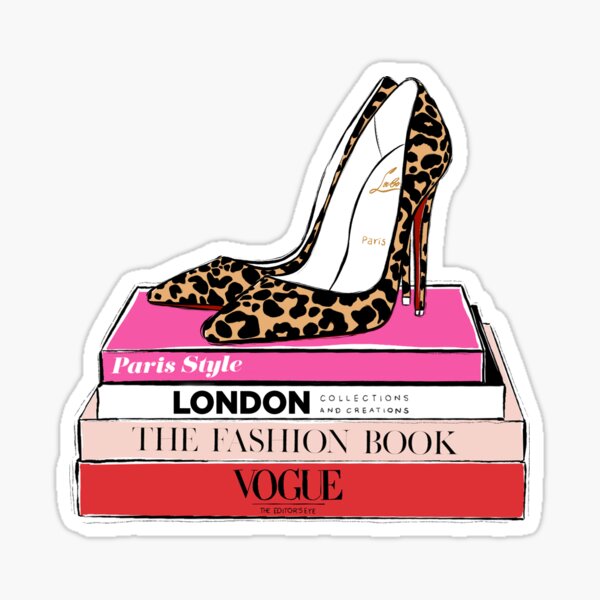 fashion heels Sticker