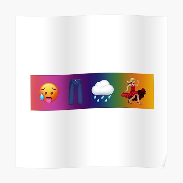 "Hot pants rain dance" Poster for Sale by OompasArt Redbubble