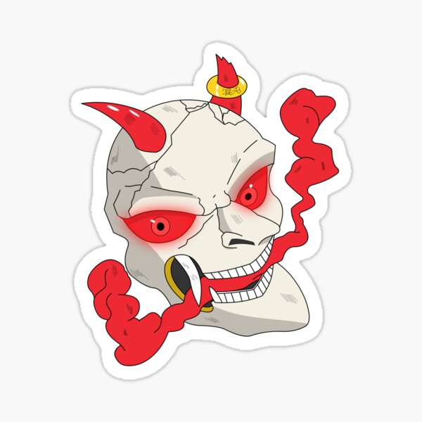 Reaper's Skull (Red Eyes) Sticker
