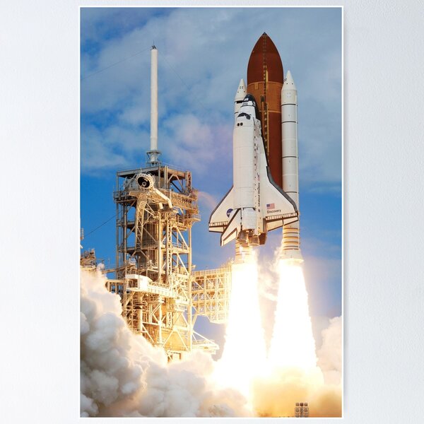 Artikel-Vorschau von Start der Space-Shuttle-Entdeckung, designt und verkauft von OlympusMons.