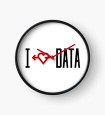 I LOVE DATA Uhr