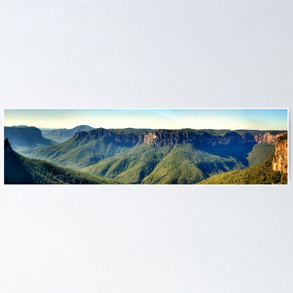Item preview, Stand In Awe  (45 Exposure HDR Panoramic) - Govetts Leap, Blue Mountains World Heritage Area - The HDR Experience designed and sold by Salieri1627.