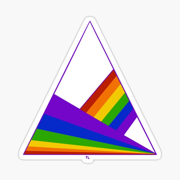Item preview, Mountains and Rainbows - Pride designed and sold by TiffannyWray.