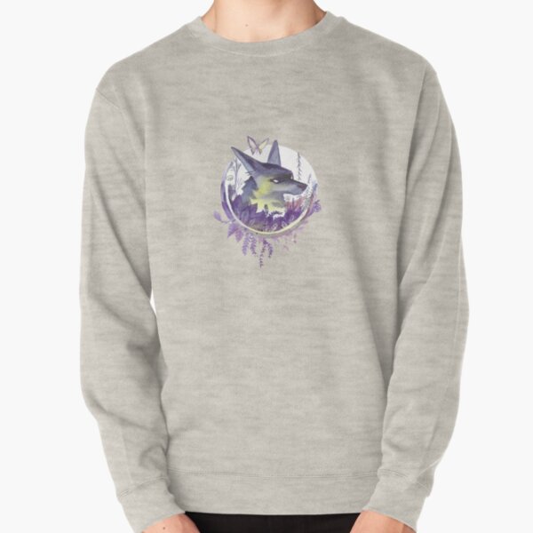 Butterfly & Wolf Pullover Sweatshirt