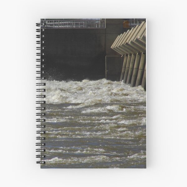 Item preview, Crashing Waves At The Dam designed and sold by WildestArt.
