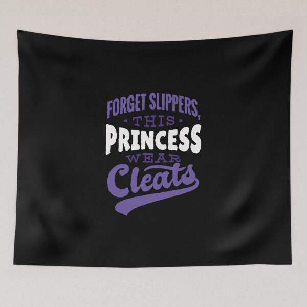 Item preview, Princess Wears Cleats designed and sold by Cozmick.