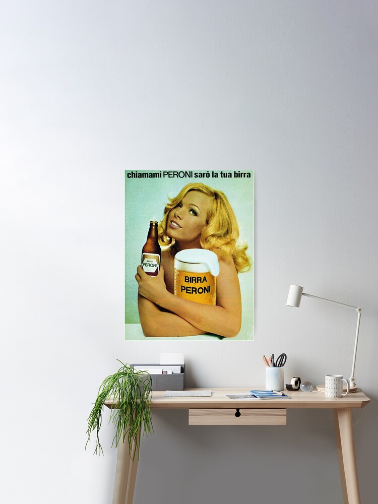 RETRO BEER AD - Vintage Beer Ad - Vintage Fishing Poster, Retro Kitsch  Poster, Man Cave Wall Art, Vintage Barware, Bar Poster, Ribba Size Art  Print by MusicStorVintage1