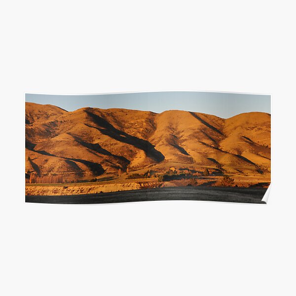 On the road to Wanaka Poster
