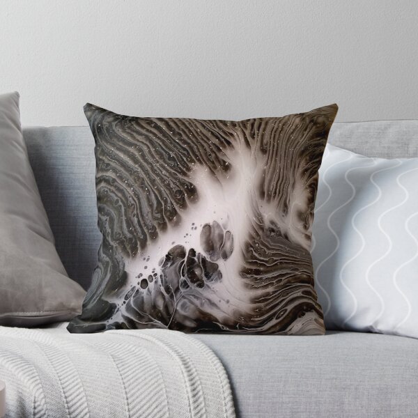 Visions Of Chocolate & Cream Throw Pillow