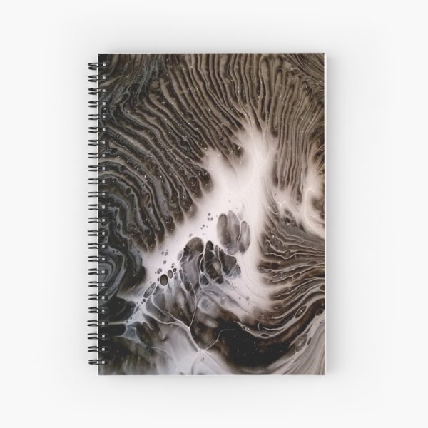 Visions Of Chocolate & Cream Spiral Notebook