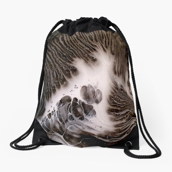 Visions Of Chocolate & Cream Drawstring Bag