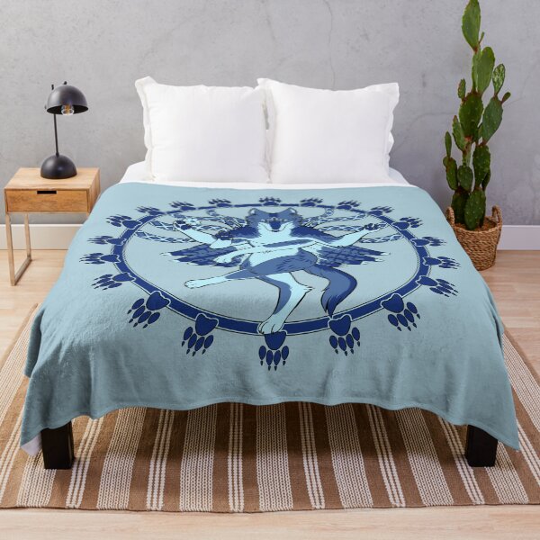 Item preview, Coyote God (blue) designed and sold by theroguez.