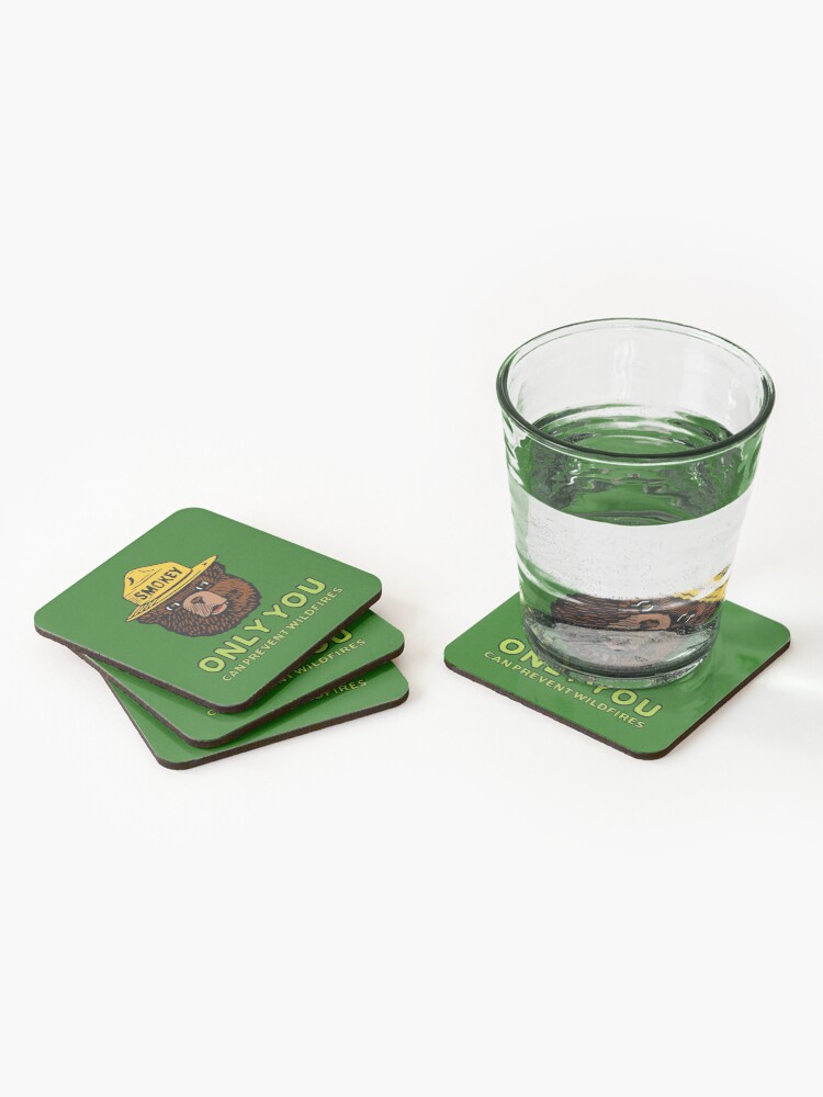 Alternate view of Smokey The Bear: Only You Coasters (Set of 4)