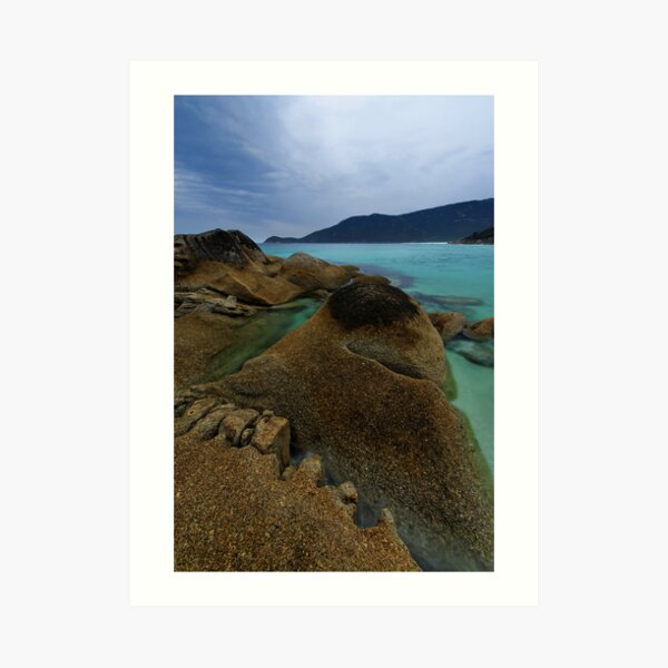 Little Waterloo, Granite & Blue.. Art Print