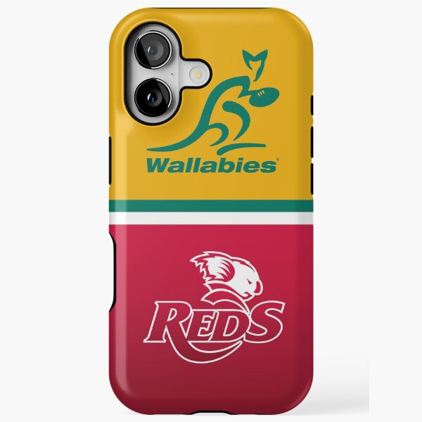 Wallabies and Qld Reds iPhone Tough Case