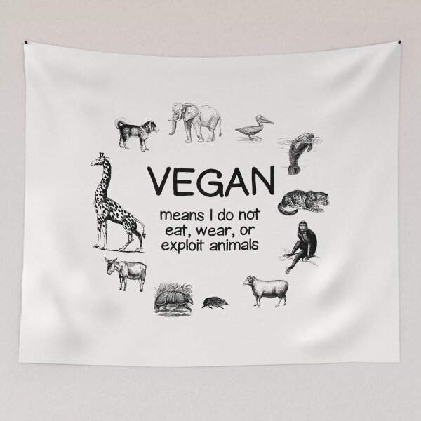 Item preview, Vegan means... designed and sold by quinnhopp.