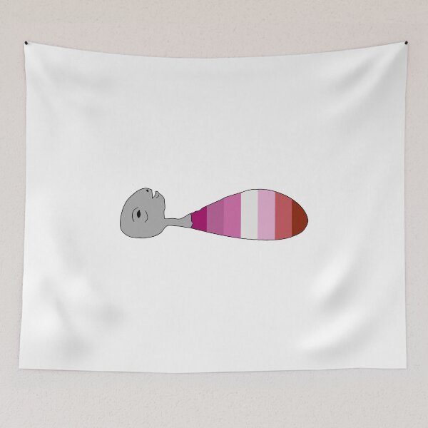 Item preview, Eraserhead Baby Lesbian Pride I designed and sold by lilim.