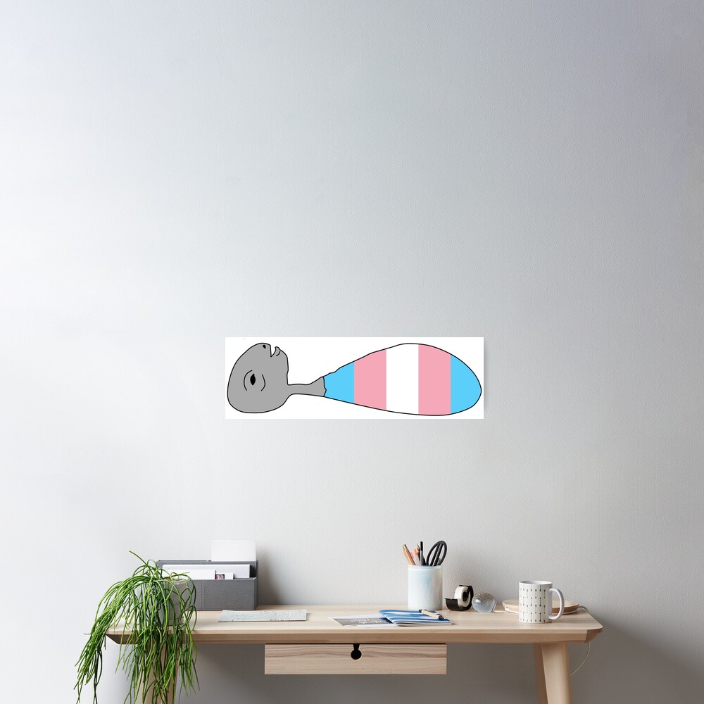 "Eraserhead Baby Trans Pride" Poster for Sale by lilim Redbubble