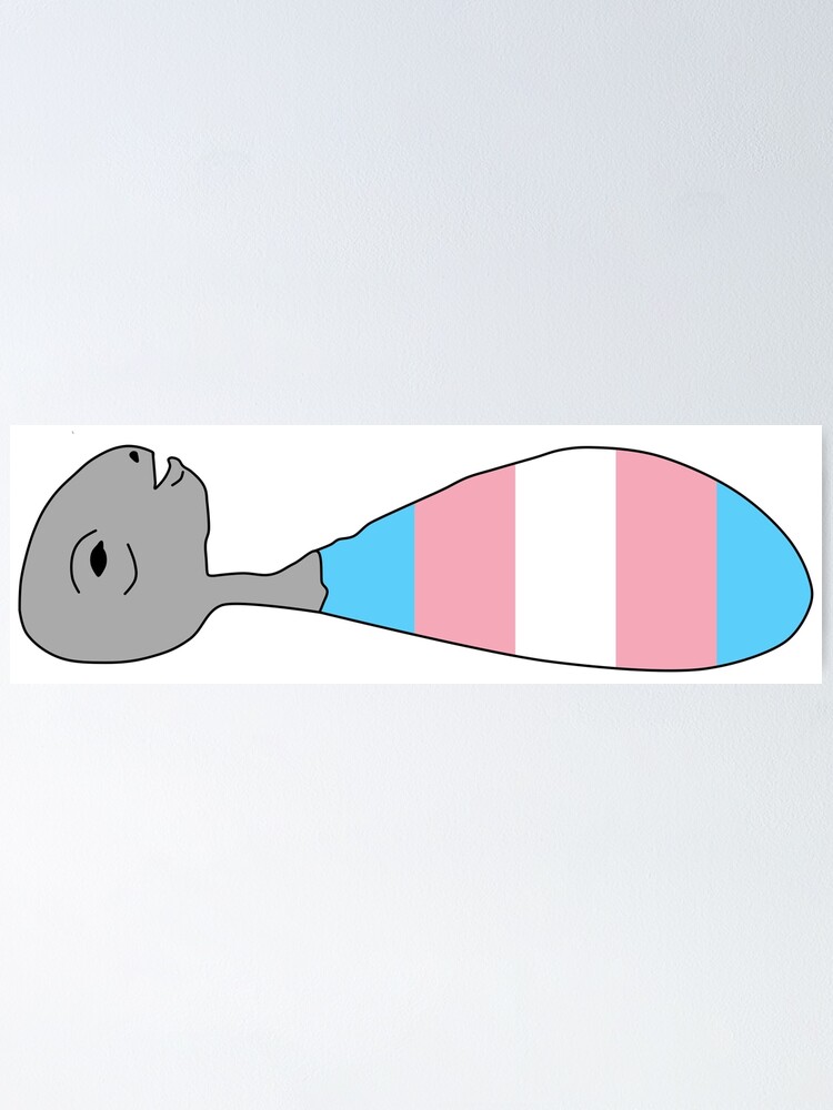 "Eraserhead Baby Trans Pride" Poster for Sale by lilim Redbubble