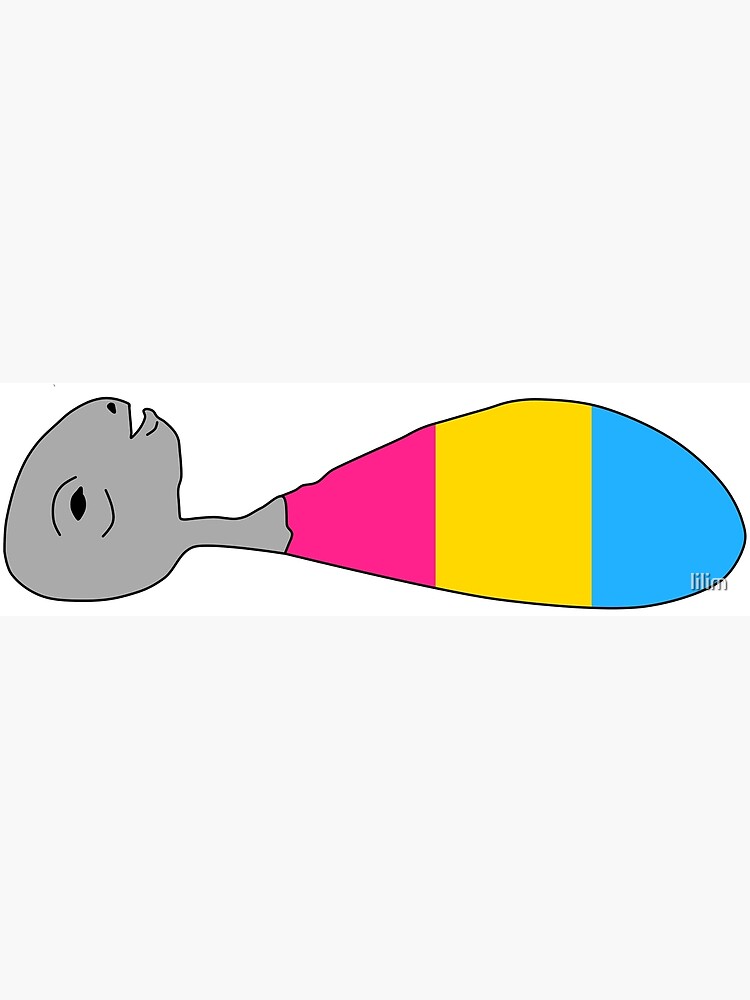 "Eraserhead Baby Pansexual Pride" Poster by lilim Redbubble