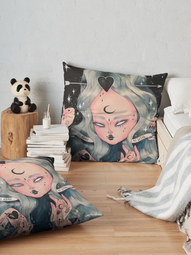 Alternate view of AS ABOVE SO BELOW Floor Pillow