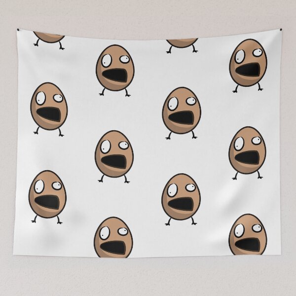 Item preview, Funny cartoon brown alien egg designed and sold by queensoft.