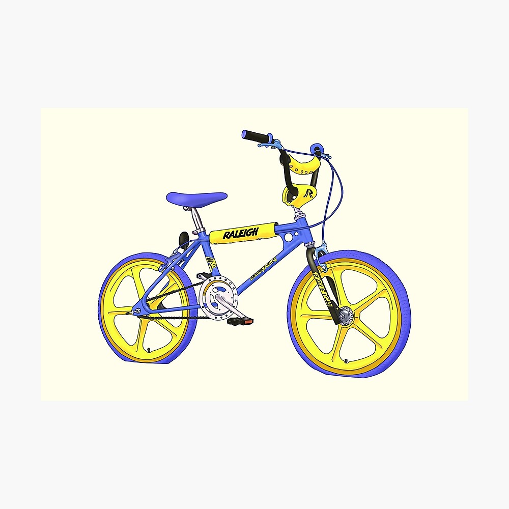 raleigh burner blue yellow